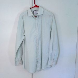 Charles Tyrwitt green micro check 16/35